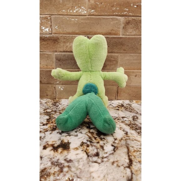 Vintage 2004 Pokémon Hasbro Generation 3 Treecko Starter 10” Plush Retired Retro - Picture 2 of 5